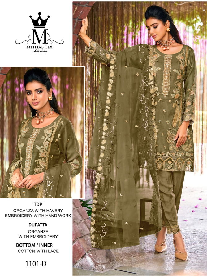 Mehtab Tex 1101 Wholesale Readymade Pakistani Suit Catalog